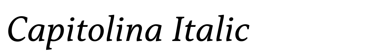 Capitolina Italic